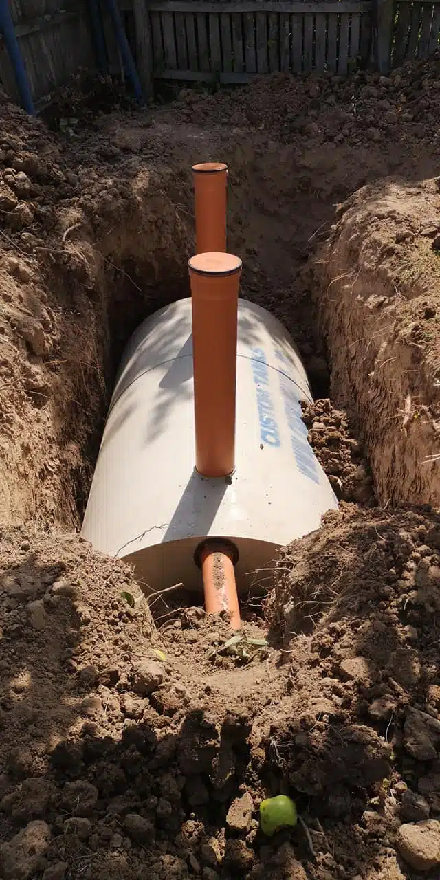 Montaj Fosă 3000 litri Bârsoiu, VL