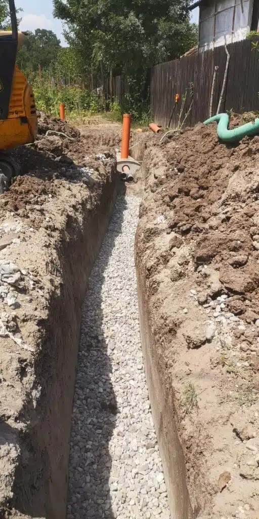 Montaj fosă 4000 litri slatina